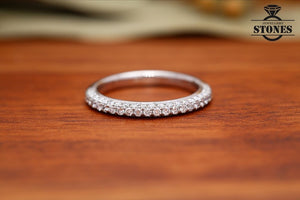 THREE SIDES ETERNITY RING