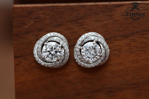 TRINITY DIAMOND EARSTUDS