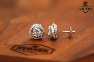 TRINITY DIAMOND EARSTUDS